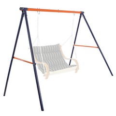 Steel Swing Set Frame Stand Weatherproof Powder-Coated MAX 220 LBs Kids