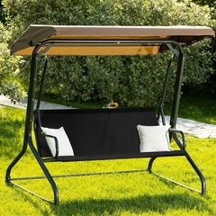 Outdoor Porch Swing Seat Cover ,600D Thickened Oxford Waterproof Swing Fabric…
