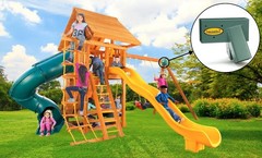 Heavy Duty A-Frame Swing Set Bracket – Easy DIY Installation, Durable Parts, Gre