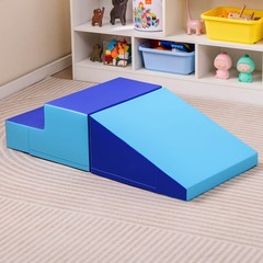 Step and Slide Climber for Infants and Toddlers Baby Soft Foam Structure Blocks