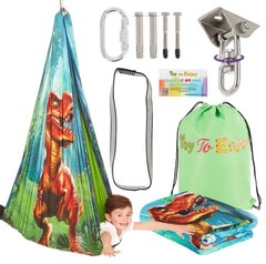 Sensory Swing for Kids with Special Needs – Double-Layer, 360° Swivel – New