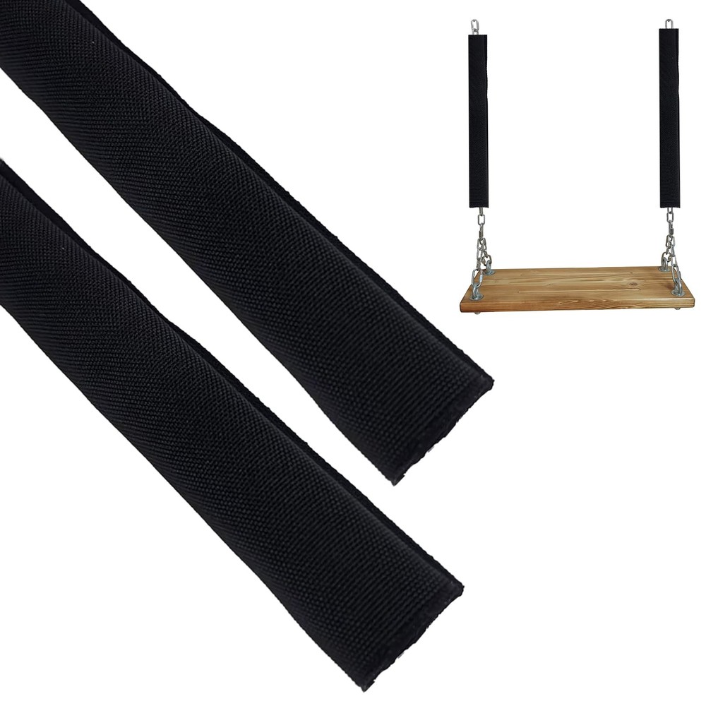 2 Pcs Swing Chain Cover, Chain Covers for Swings, Swing Handle Grip Sleeve Sw…