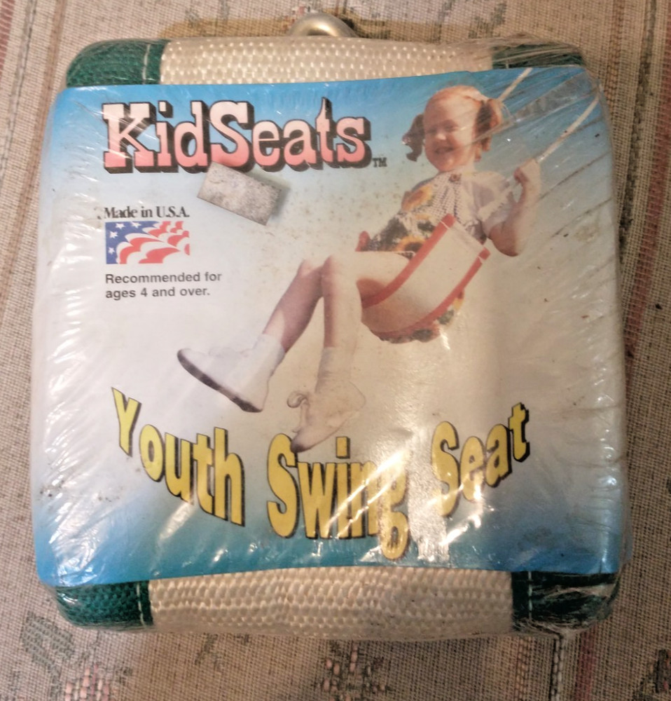 KidSeats Youth Swing Seat Green Midwest Sewing Playset Add On NOS Outdoor