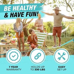 Trailblaze Slackline Kit with Tree Protectors | Slack Lines for Backyard for Kid