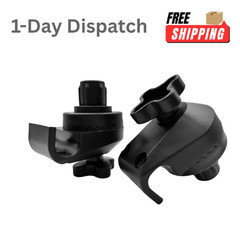 Timyrimy 2 Pcs Garden Swing Canopy Frame Plastic Fittings