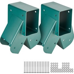Heavy Duty A-Frame Swing Set Brackets, Carbon Steel DIY Kit for 4×4 & 4×6 Beams,