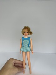 Rare Vintage Mattel Barbie: 1972 Skipper And Her “Swing-A-Rounder Gym”