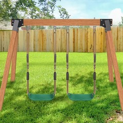 Heavy Duty Swing Seats for Kids & Adults, Non‑Slip Flat Plastic Tree Swing Se…