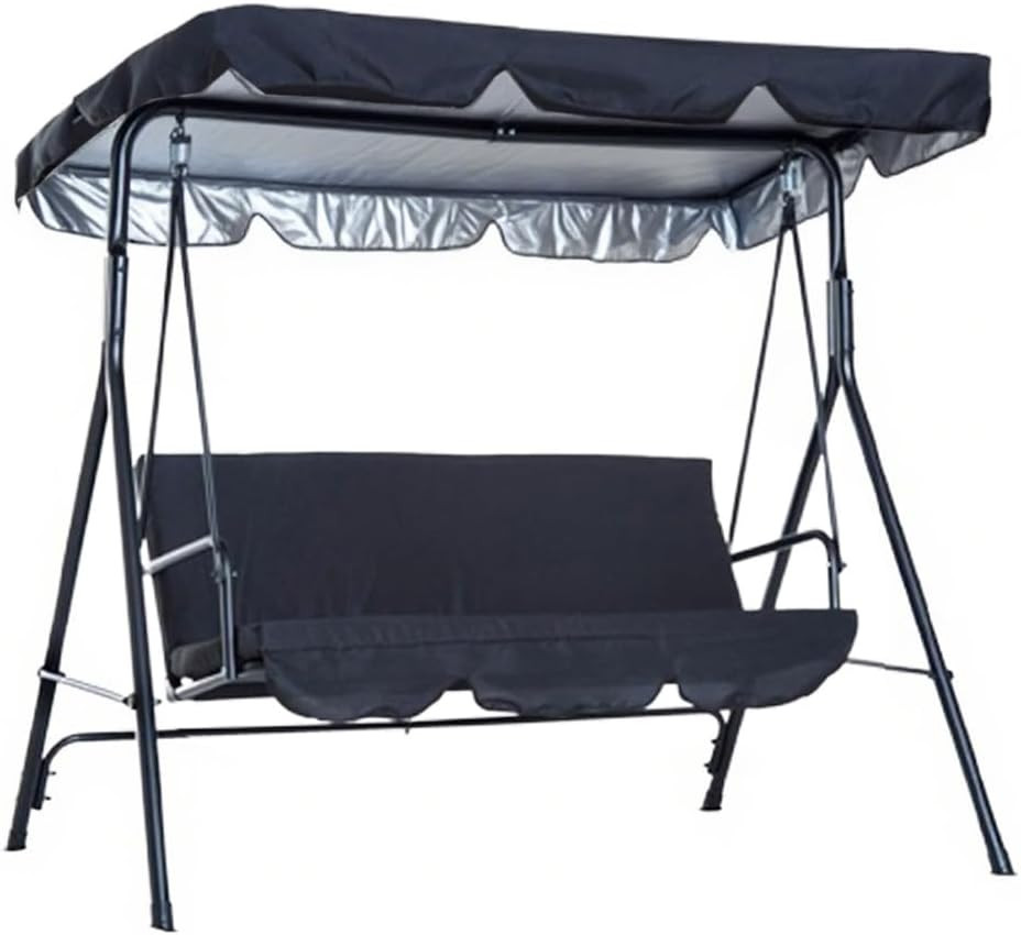 Swing Canopy Replacement Top, 3 Seat Outdoor Patio Swing Canopy Replacement Cove