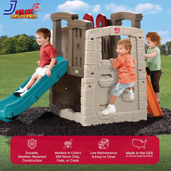 Woodland Climber II Kids Playset Ages 2–6 Year Old Toddler Slide & Climbing Wall