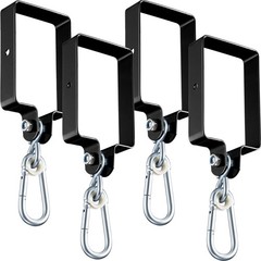 Dunzy 4 Pcs Metal Swing Set Accessories Includes Snap Hooks Brackets Attachme.