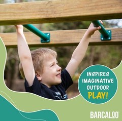 Barcaloo Playground Equipment Monkey Bars Playset Attachment, Monkey Bar Rods…