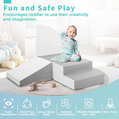 Foam Blocks Climbing for Kids: Toddler Toys for Indoor and Outdoor Fun – Soft PU