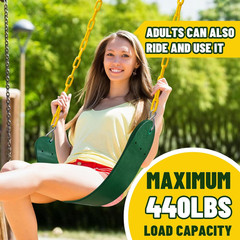 2 Pack Suitable For Kids And Adults Comes W/ Hooks & Chains Perfect For Backyard