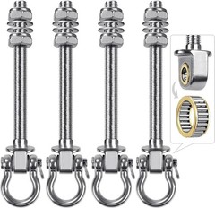 Benelabel Heavy Duty Swing Hangers with Bearings – Set of 4 Stainless Steel 304