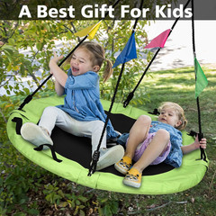 Tree Swing, Saucer Swing 40 Inch for Kids, 900Lbs Weight Capacity, with Adjustab