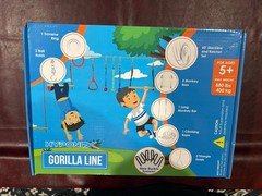 Hyponix Gorilla Line Obstacle Course for Kids 5+ Accessories 800lb Limit NIB