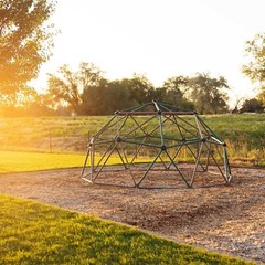 Lifetime 90136 Kids Geo Dome Climber 5′ Outdoor Fun Playset Jungle Gym Earthtone