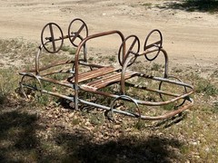Vintage 1950’s Steel 2-Seater Car 5ft X 2ft School Playground Equipment