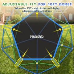 10FT Climbing Dome Hammock Only, Reinforced PE Mesh Climber Accessories for