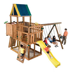 DIY Kodiak Custom Outdoor Playset Hardware Kit with Backyard Swing Set Accessori