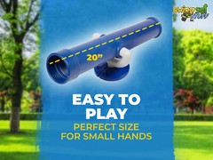 SWING SET STUFF TELESCOPE BLUE playground accessories outside fort wood 0006
