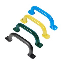 ESPETS 4 Pack of 10 Inch Black Metal Outdoor Playground Handles