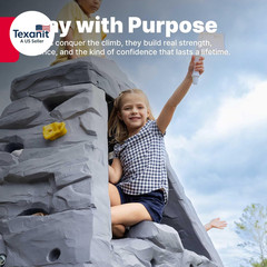 Skyward Summit for Kids, Climbing Wall Playset for Toddlers, Ages 4 –8 Years Old