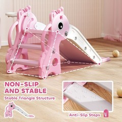 Child Slide with Integrated Sports Game 41.7×20.3×20.5 inch Size