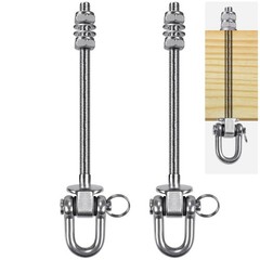 SELEWARE Set of 2 Heavy Duty Swing Hanger 1800LB Capacity, M10 x 9.3″ Swing Bolt