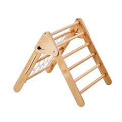 Uimoso Pikler Triangle Set 4 in1 Montessori Climbing Toys for Toddlers 1-3 Years