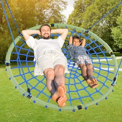 Trekassy 60 Large Spider Web Saucer Tree Swing for Kids & Adults, 750lbs Heavy D