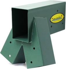 Easy 1-2-3 A-Frame 2 Brackets for Swing Set with All Mounting Hardware, Green
