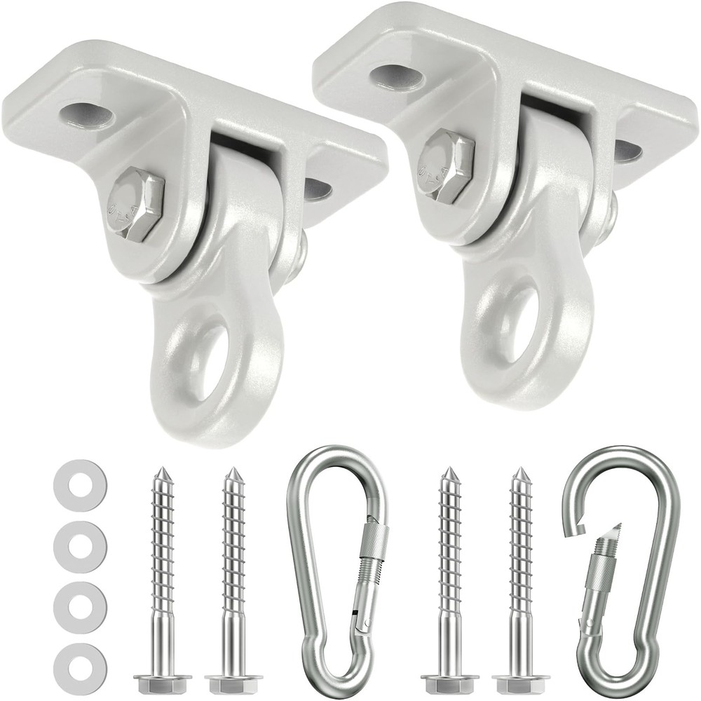 3500lb Heavy Duty Porch Swing Hangers Kit, with Screws Bolts for Wooden Sets …