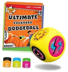 Games – Whomp Ball – Ultimate Backyard Dodgeball – Soft Foam Dice – Yard