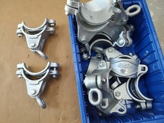 Lot Of 10, Commercial SH125 – 3 1/2 O.D. Ductile Pipe Swing Hangers, Jensen