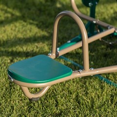 Lifetime Ace Flyer 90135 Earth Tone Airplane Teeter Totter Double Play Seesaw