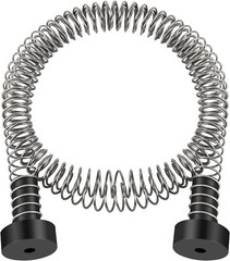 Zixar Zipline Stopper Kids Backyard Zip Line Spring Stop Brake Kit System 5.3ft