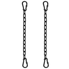 20inch Heavy-Duty Swing Chain Kit with Automatic Locking Buckles, Galvanized …