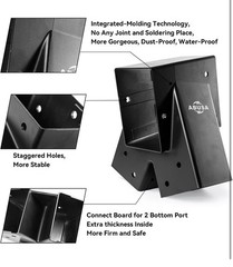 ABUSA Heavy Duty Swing Sets Brackets Including 2 A-Frame Swing Set Brackets a…