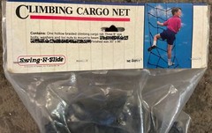 Swing N Slide Climbing Cargo Net 30″ X 96” Black NE 4481-1 Playground Structure
