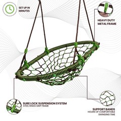 Tree Swing – Swing Chair, Outdoor Swings for Kids, Tree Swings for Kids and A…