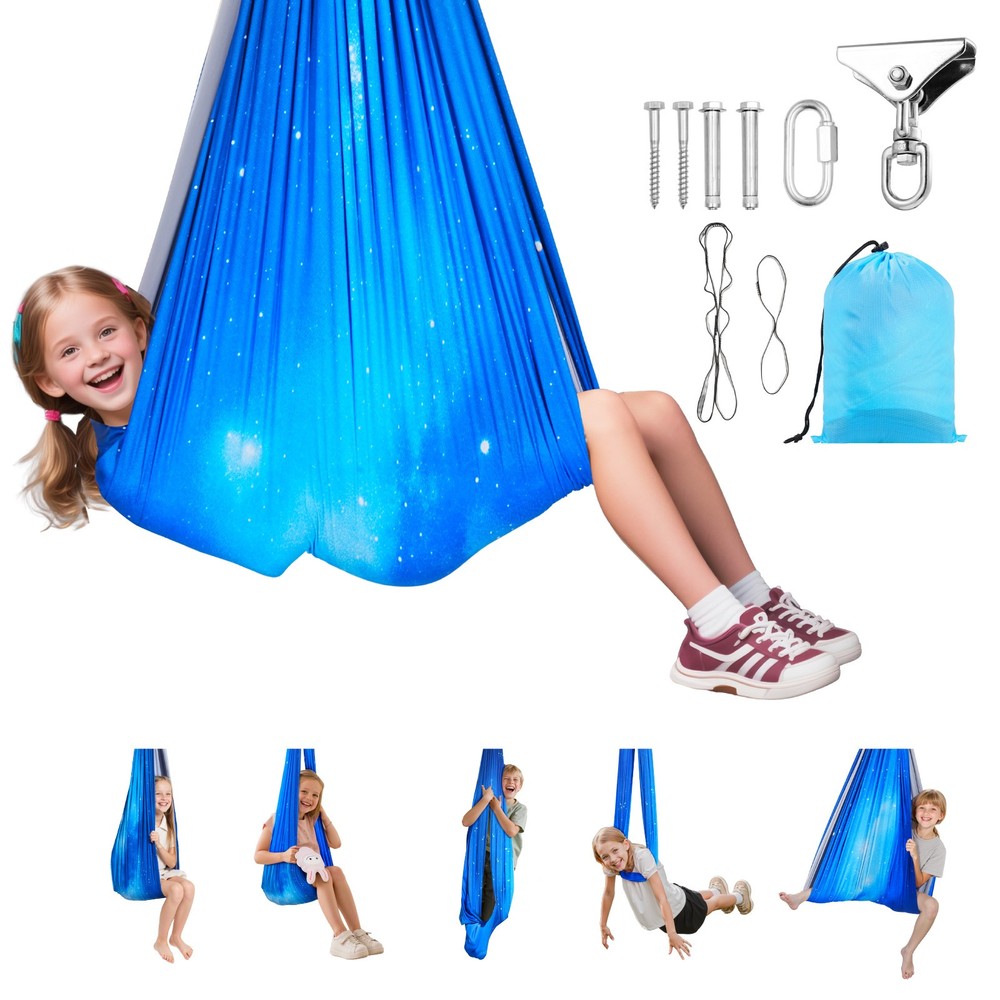 Uimoso Sensory Swing with Double-Layer Fabric, Supports Up to 300 lbs