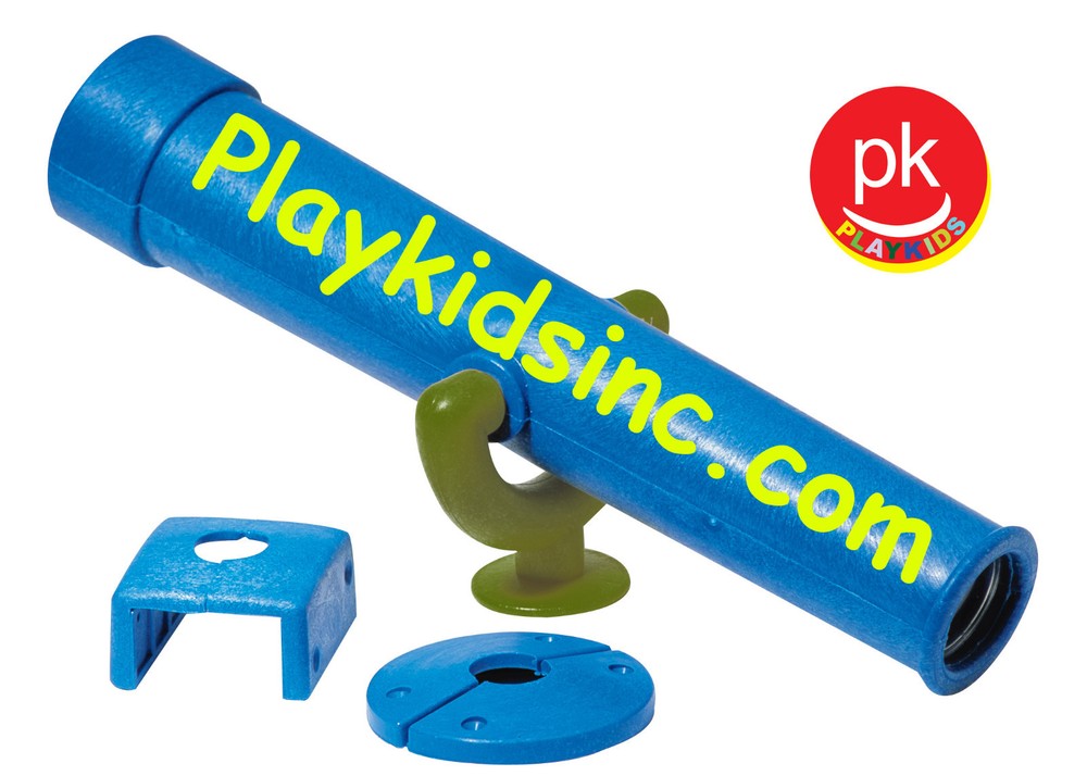 Swing Set Play Jungle Gym Backyard Playground Spy Periscope Telescope TLR Blue