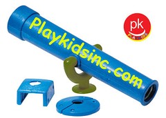Swing Set Play Jungle Gym Backyard Playground Spy Periscope Telescope TLR Blue