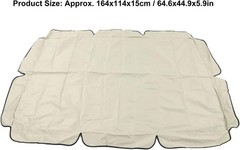 1 Piece Outdoor Swing Canopy, Windproof, Resistant, Reinforced Straps, Swing …