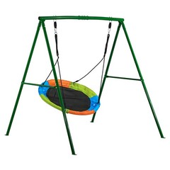 Uimoso Outdoor Swing Set with 40-Inch A-Frame for Kids’ Backyard Fun