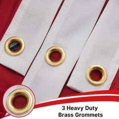 5 Packs American Bunting Flags Outdoor 3×6 5 pcs-3×6 buntings(Not Embroidered)