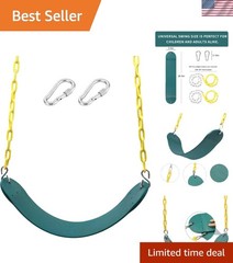 250 lbs Capacity Heavy Duty Swing Seat – Durable Outdoor Accessory for Playtime