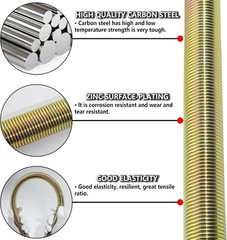 2Pcs 25″ Single Tender Spring Kit Heavy Duty Spring for 3-in-1 ABS Air Line